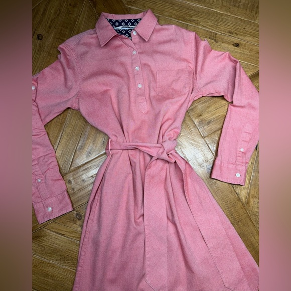 Mountain Khakis Jackson Hole Wyoming cotton shirt dress w/belt - medium - Picture 7 of 15